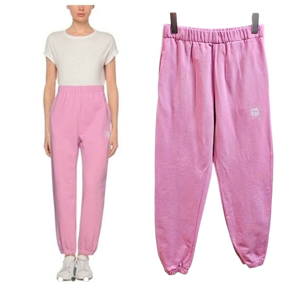 Opening Ceremony Womens Pink Cotton Sweatpants Sz Small Italian Comfort Casual